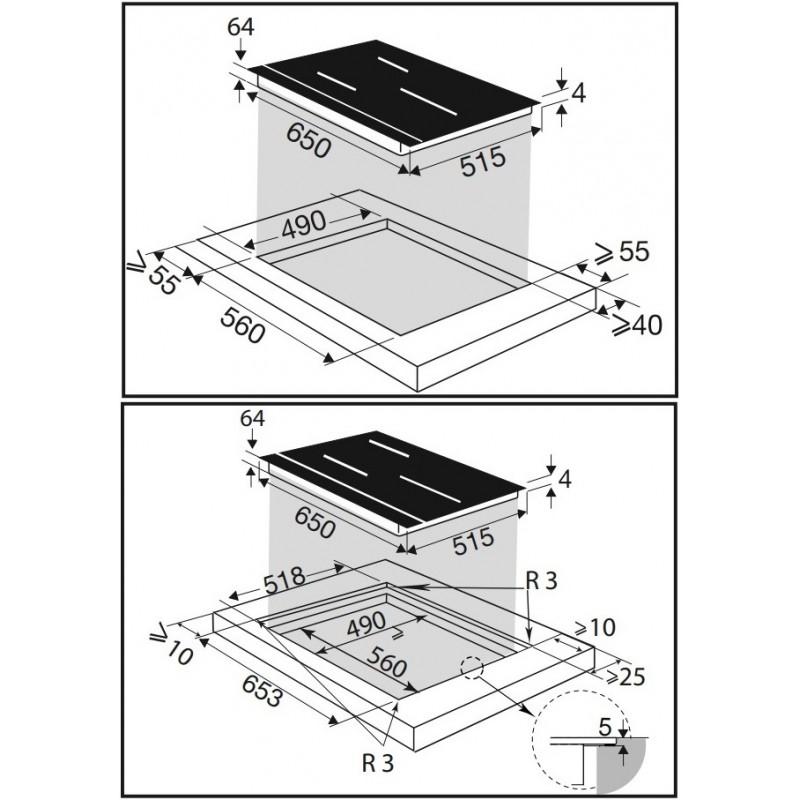 Варильна поверхня De Dietrich DPI7670XU - изображение 3